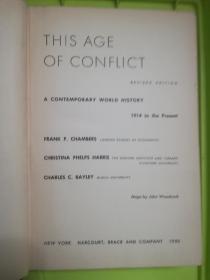 This Age Of Conflict A Contemporary World History 1914 to the Present