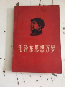 毛泽东思想万岁（附林语录）书内有划线