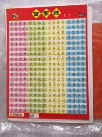 百家姓一二双面小灵通启智挂图（沈阳出版社2002年9月第1版2002年9月第1次印刷单面覆膜）1号