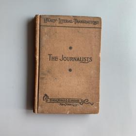 (1904年初版)  The Journalists   Gustav Freytag(古斯塔夫·弗雷塔格)著布面 精装