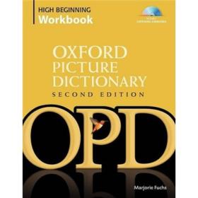 Oxford Picture Dictionary High Beginning Workbook (Book + 4 Audio CDs)牛津图片词典 英文原版