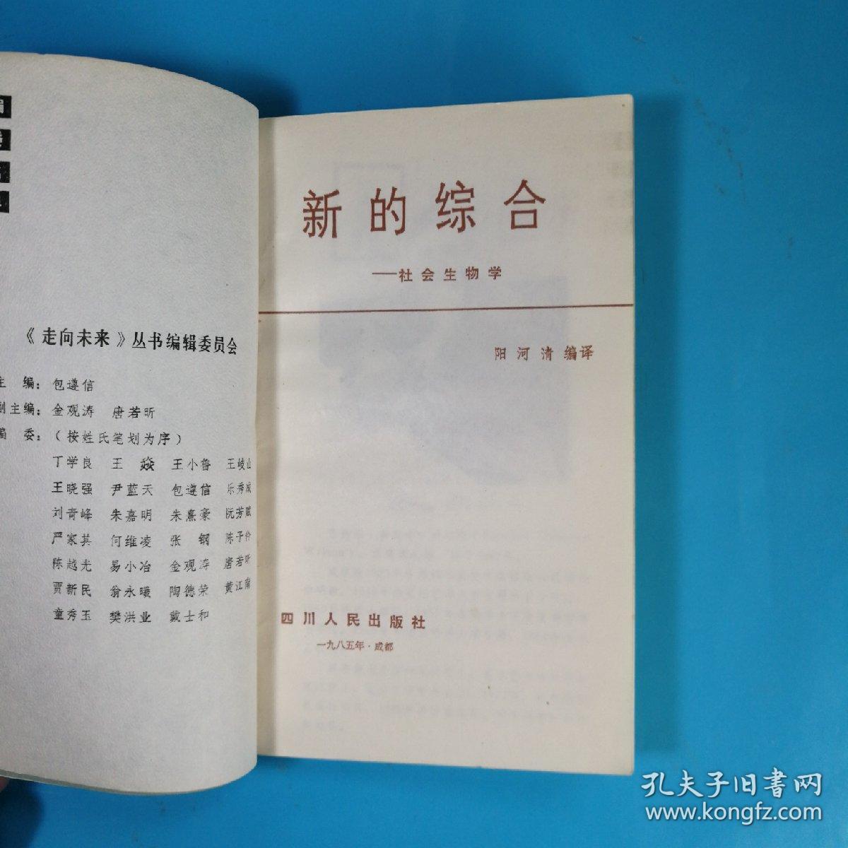 走向未来丛书•新的综合