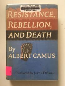 加缪作品选  Resistance, Rebellion, and Death