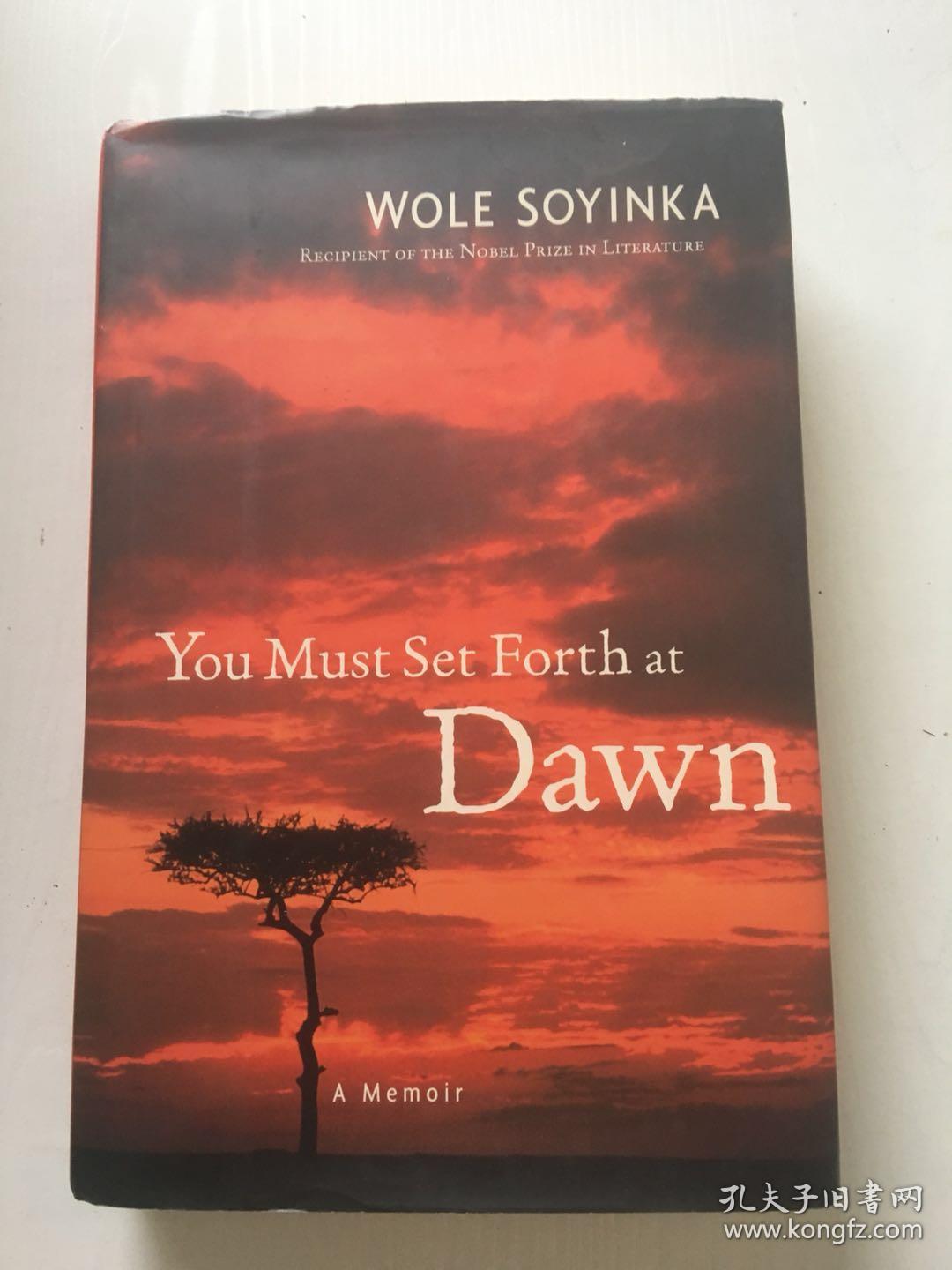 索因卡回忆录 You Must Set Forth at Dawn A Memoir_索因卡 Wole Soyinka_孔夫子旧书网
