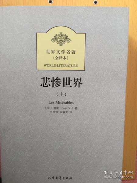 世界文学名著:悲惨世界(全译本)(套装共2册)