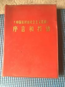 中国农村的社会主义高潮序言和按语