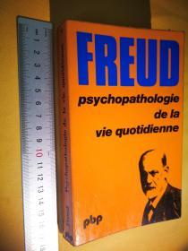 法文                《日常生活心理病理学》Psychopathologie de la vie quotidienne