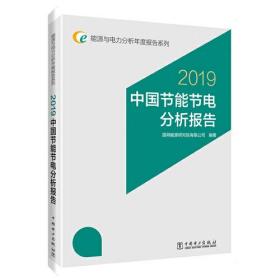 正版包邮 中国节能节电分析报告2019