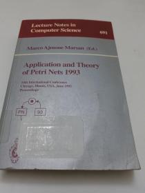 Lecture  Notes  in
Computer  Science 691 
APPlication  and  Theory
of  Petri Nets 1993