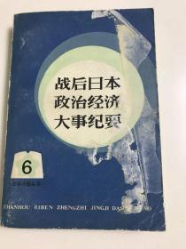 战后日本政治经济大事纪要