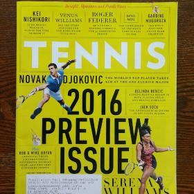 英文 网球杂志
TENNIS 2016 1-2月
