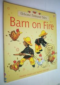 Barn on Fire(Farmyard Tales Readers) (平装原版外文书)
