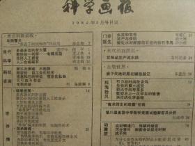 科学画报 1984年5月号 电脑警犬 基因突变致癌 中风的十大信号 头发和营养 流产与保胎 磁化水对尿路结石症的排石作用 豆制品生产流水线 濒于灭绝的黑足鼬跟踪记 第35届美国中学数学竞赛试题解答及分析 奇事再探