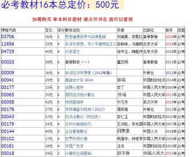 备考2020自考教材 630701市场营销（专科）A020207专业必考全套16本 广东 自学考试用书全新 含大纲 主考学校 深圳大学 暨南大学