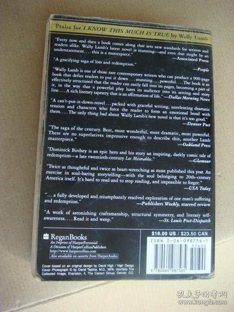 I Know This Much Is True (Oprah's Book Club) 英文原版 24开 厚重