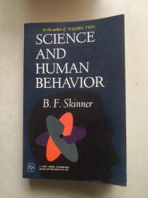 英文原版 Science and Human Behavior 科学与人类行为