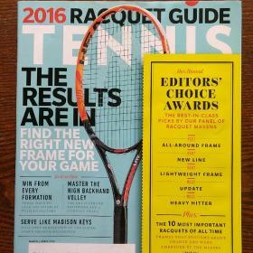 英文 网球杂志
TENNIS 2016 3-4月
