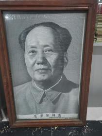 毛主席绣像