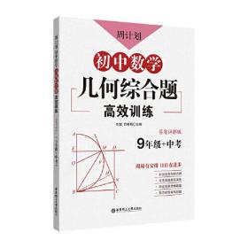 周计划：初中数学几何综合题高效训练（9年级+中考）