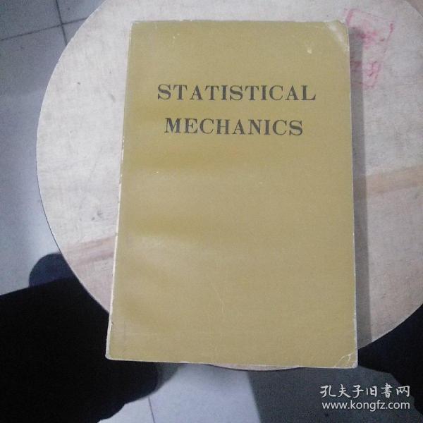 STATISTICAL MECHANICS