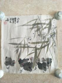 陕西著名张永茂  花鸟小品
