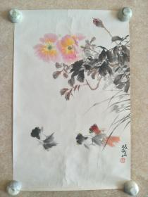 著名画家杜振华教授  花鸟一