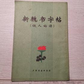 新魏书字帖（铁人的诗）