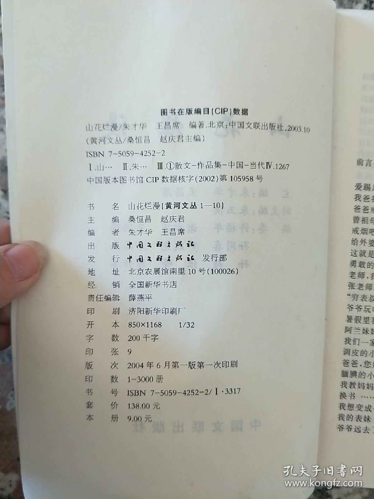 全国小学生优秀作文选 山花烂漫