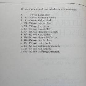 DEUTSCHE  LITERTUR  GESCHICHTE 徳国文学史（徳文原版）