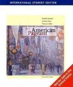 The American Pageant International Edition fourteenth edition