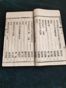 科举古籍:清线装木刻本《江汉炳灵集》一函六册合订3厚册、张之洞序，有朱笔圈批。