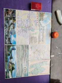滇西北旅游线路图，2001年二版二印