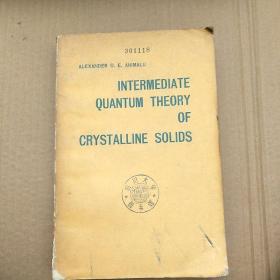 intermediate quantum theory of crystalline solids（P183）