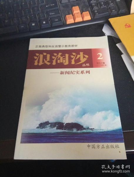 浪淘沙丛书:新闻纪实系列，2008第二辑，总第50辑。一版一印，全新