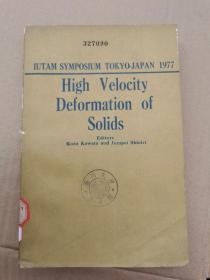 high velocity deformation of solids（P279）