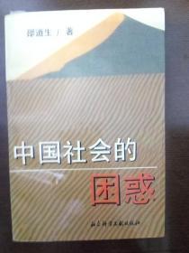 中国社会的困惑  邵道生  社会科学文献出版社【一版一印】