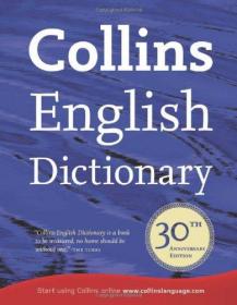 Collins English Dictionary: 30th Anniversary Edition (Dictionary)