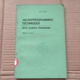 microprogramming techniques with sample programs（P725）