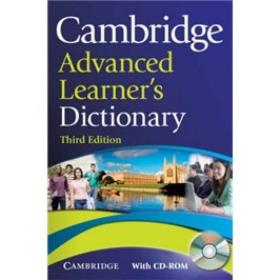 Cambridge Advanced Learner's Dictionary with CD-ROM (3rd Edition)  剑桥高阶学习字典