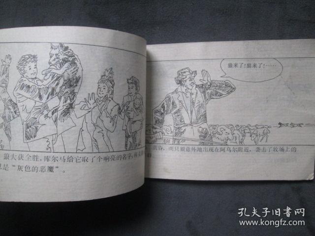 连环画：灰色的恶魔：动物故事专辑：4.