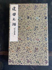 罕见！1956年特印本，荣宝斋珂罗版《建国大纲》一册全！