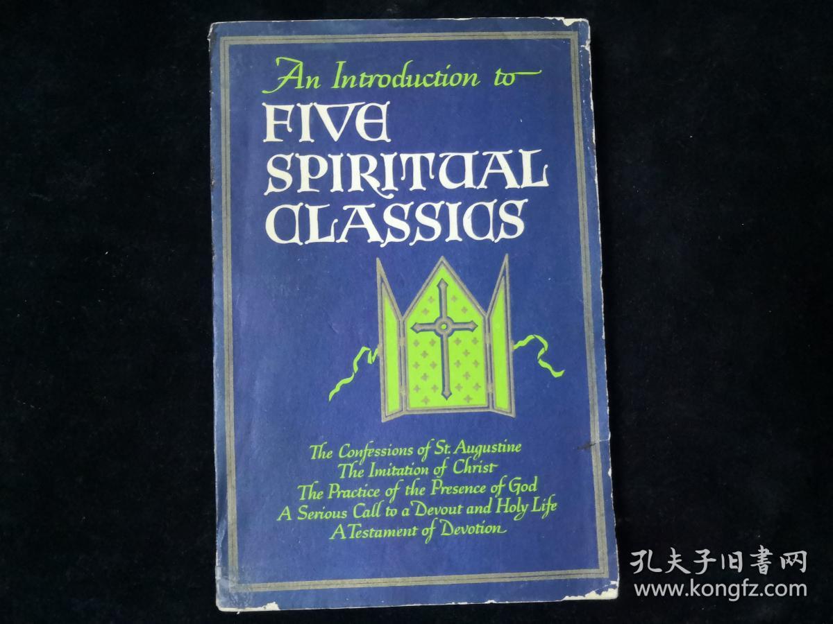 An Introduction to five spiritual classics 【英文原版】32开本