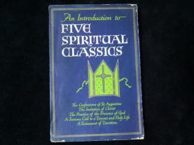 An Introduction to five spiritual classics 【英文原版】32开本