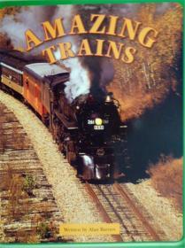 英文原版    少儿绘本     Amazing Trains     惊人的火车