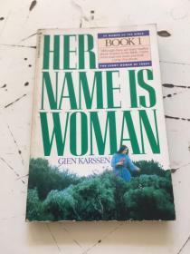 Her Name is Woman 扉页有字迹
