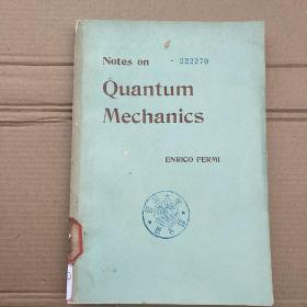 notes on quantum mechanics（P1267）