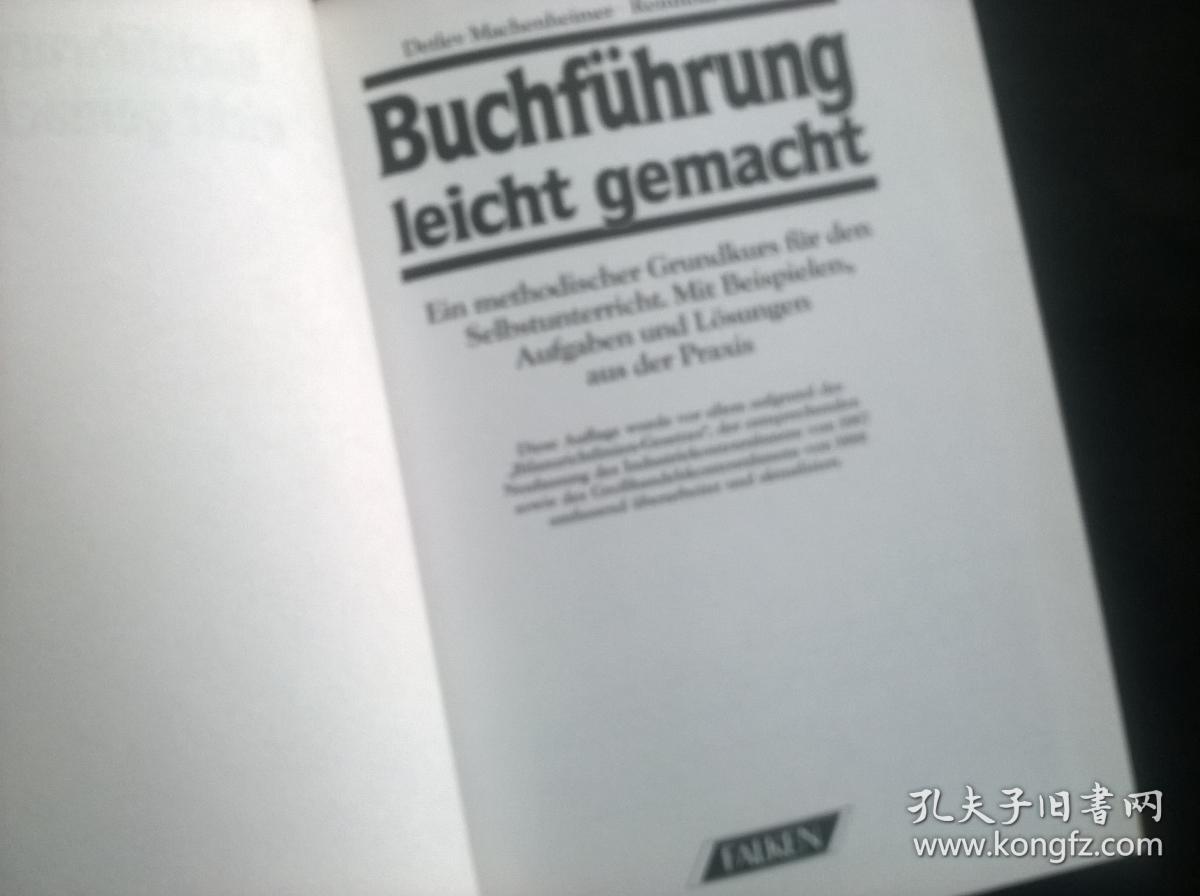 Buchführung Ieicht gemacht