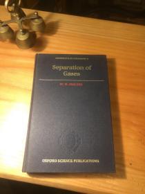 英文 《Separation of Gases》（气体分离）作者： WH Isalski  出版：Oxford