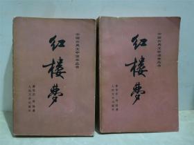 中国古典文学读本丛书 红楼梦 中下 两册合售