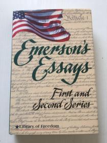 Emerson‘s ’Essays First and Second Series